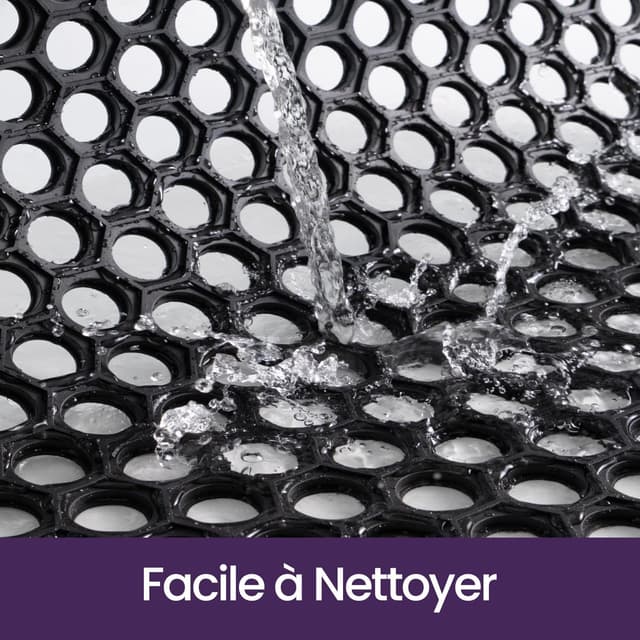 Thumbnail 6 de DEXI Paillasson extérieur antidérapant 80 x 120 cm avec trous de drainage