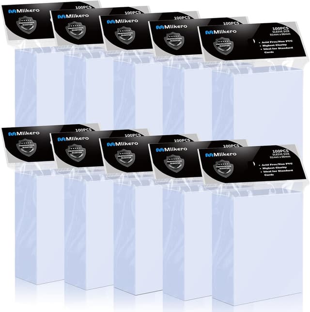 Detalle de Mlikero Kartenhüllen 66 x 91 mm