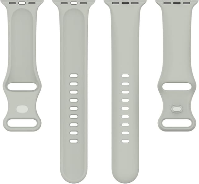 Detalle de Panda Bobo Silicone Strap for Apple Watch Series 1–10 & SE (38/40/41/42mm) – Soft waterproof sport band replacement