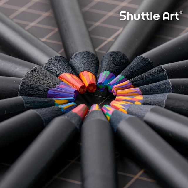 Detalle de Shuttle Art Regenbogenstifte 24er Set 🎨