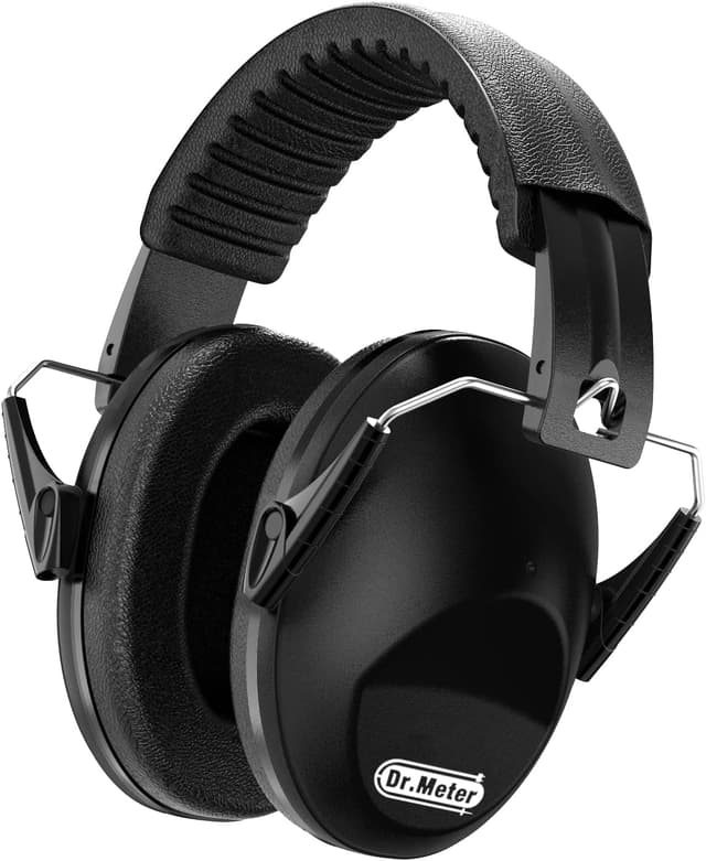 Detalle 2 de Dr.meter Gehörschutz für Kinder – Lärmschutz-Kopfhörer mit SNR 27 dB, faltbar für Konzert, Reisen & Alltag