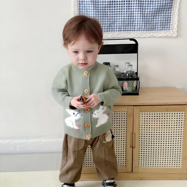 Detalle 2 de mimixiong Baby Toddler sweater jumpers