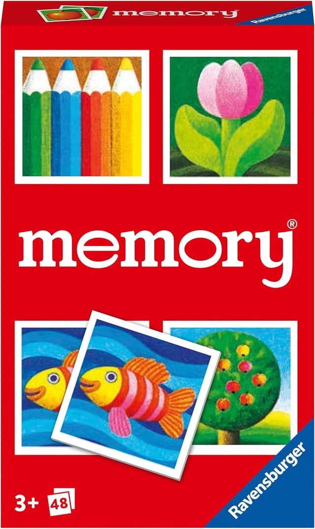 Detalle de Ravensburger 22457 Kinder Memory : le jeu de mémoire familial dès 3 ans (2 à 6 joueurs)