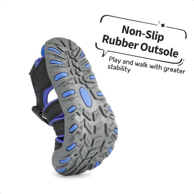 Detalle 2 de DREAM PAIRS Closed-Toe Outdoor Sport Sandals for Kids (Toddler to Big Kid)