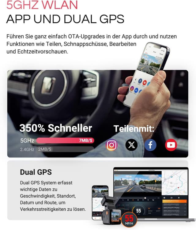 Thumbnail 4 de VANTRUE E1 Pro 4K Dashcam