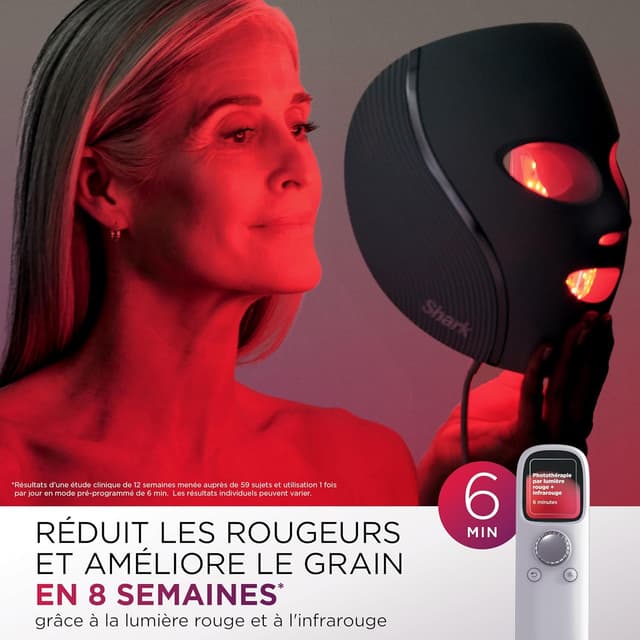 Detalle de Shark CryoGlow Masque LED