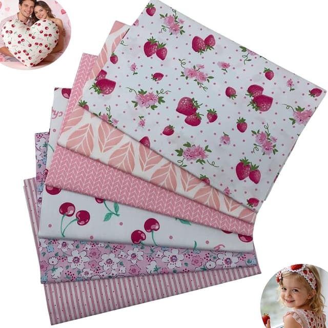 Detalle de EXGOING 6pcs Fat Quarters 20x20in Easter Spring