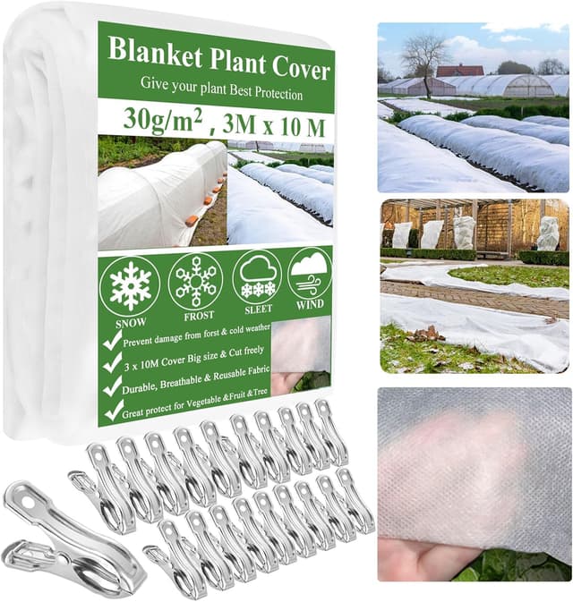 Thumbnail 6 de 3x garden fleece frost protection 15m