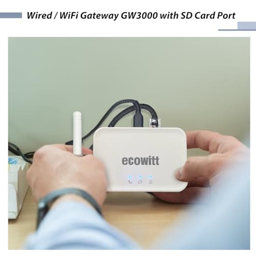 Thumbnail 5 de Ecowitt GW3000 Gateway para Estación Meteorológica ☁