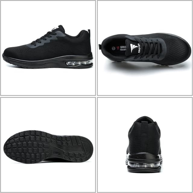 Detalle de VAVOBIS Safety Trainers for Men & Women with Steel Toe Cap – Non-Slip, Lightweight Work Shoes