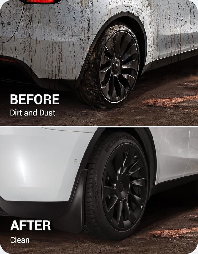 Thumbnail 3 de BASENOR 2020-2024 Tesla Model Y Mud Flaps