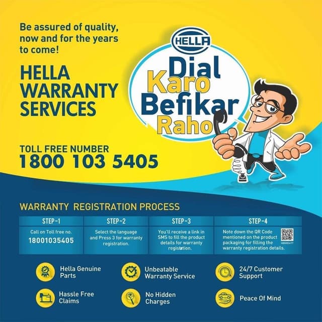 Detalle 2 de HELLA 2Ab 004 532-061 lampe de lecture halogène 12V 6,0W T4W (montage en saillie)