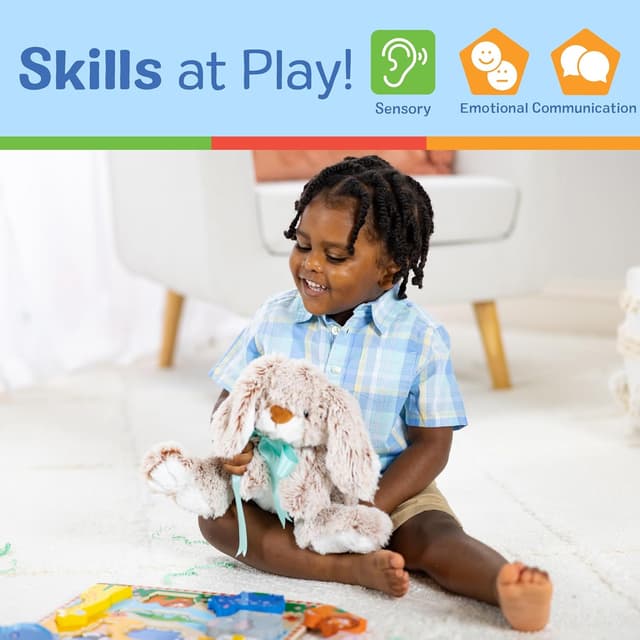 Thumbnail 4 de Melissa & Doug Burrow Bunny Plush