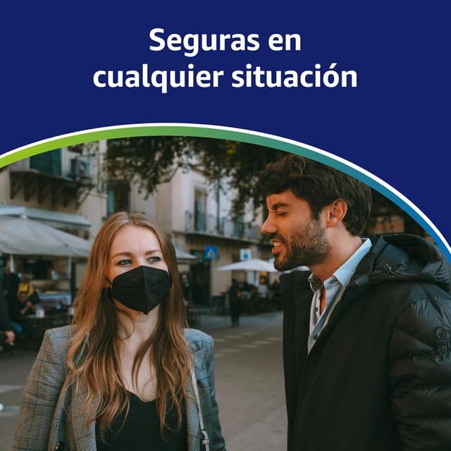 Thumbnail 6 de ADESTE 50 Mascarillas FFP2 NR D negras 😷