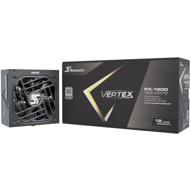 Detalle de Seasonic VERTEX PX-1200 fuente 1200W 80 Plus Platinum
