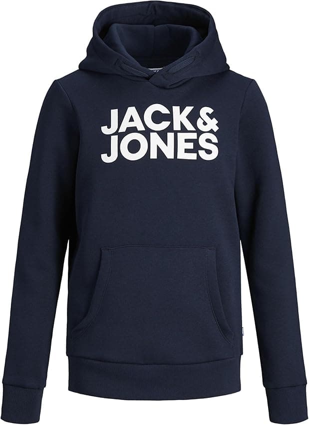 Detalle de Sudadera con capucha Jack & Jones Corp para niños