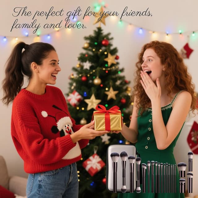 Thumbnail 5 de Professional Makeup Brushes BS-MALL 20pcs ⚙