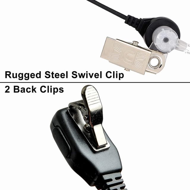 Thumbnail 6 de Retevis Pinganillo Auricular Antirruido PTT 1 pieza