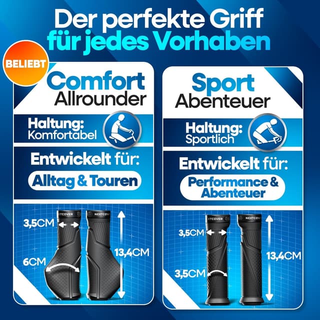 Thumbnail 5 de NEXTCOVER Fahrradgriffe Comfort-Grip Technologie