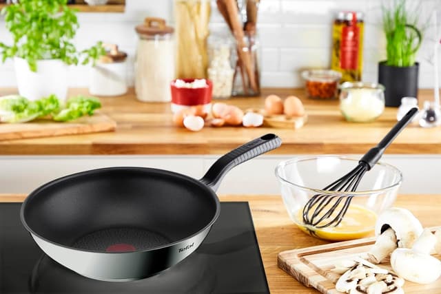 Detalle de Tefal Comfort Max Wok 28 cm, induction, revêtement antiadhésif