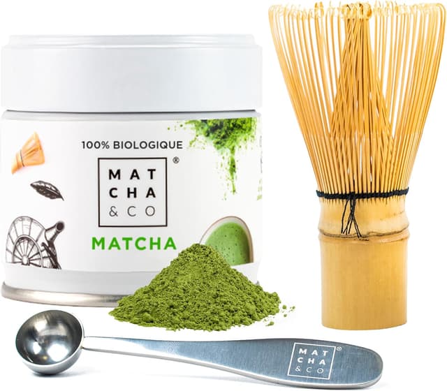 Detalle de Matcha & CO Set de Té Matcha de Iniciación