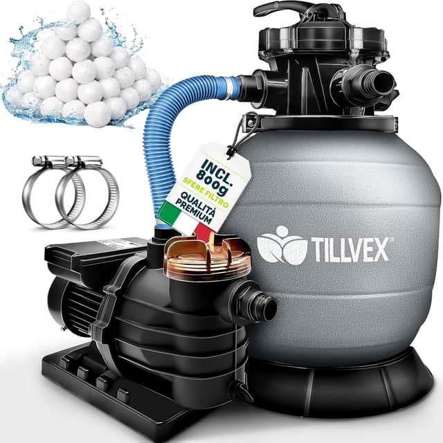 Thumbnail 2 de Tillvex Pompa Filtro Piscina 10 m3/h