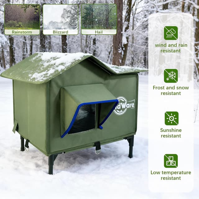 Thumbnail 6 de TENDWARE Heated Cat House 35–45 °C 🐱