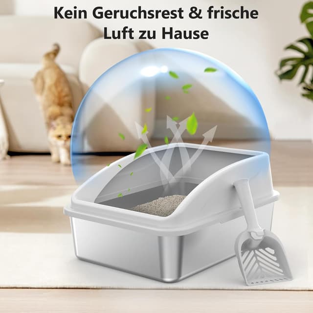 Thumbnail 4 de FURTIME Lettiera in acciaio inox 18 l