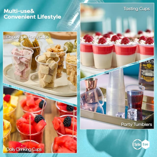 Thumbnail 6 de Turbo Bee 9oz Disposable Cups 500 Pack