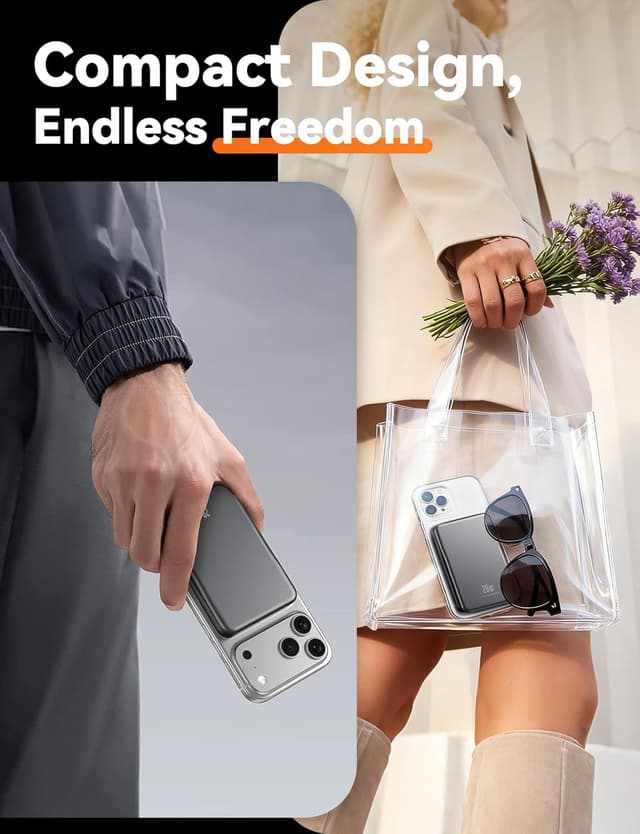 Thumbnail 6 de For MagSafe Power Bank 10000mAh wireless charger