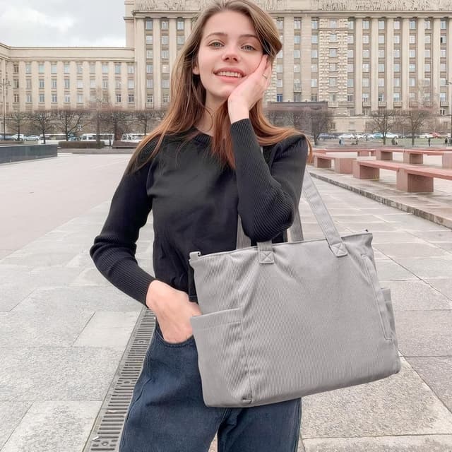 Thumbnail 2 de oscaurt Cord Tote Bag Shopper Tasche Damen