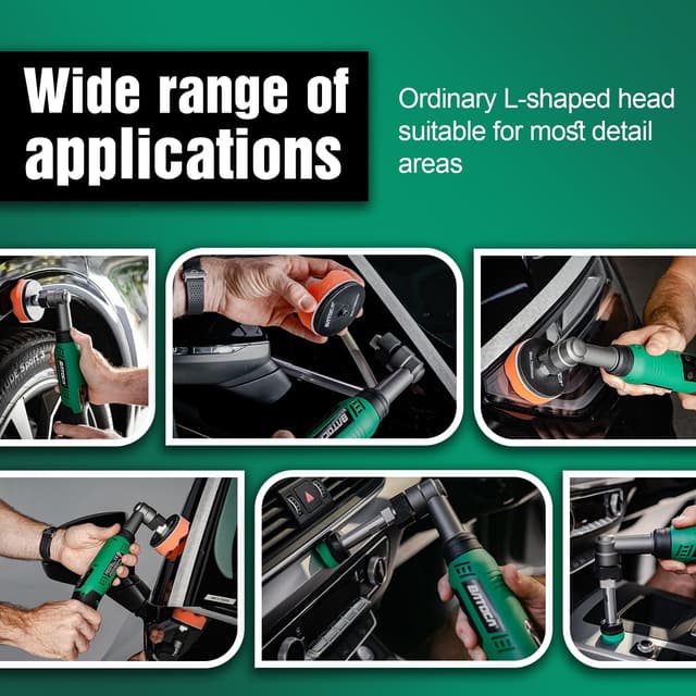 Detalle de BATOCA S6 cordless car polisher 12V kit