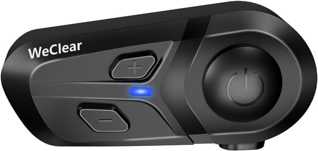 Detalle de WeClear L1 Motorradhelm Headset (Bluetooth 5.3) ohne Intercom, 40-mm HiFi-Lautsprecher, IP67