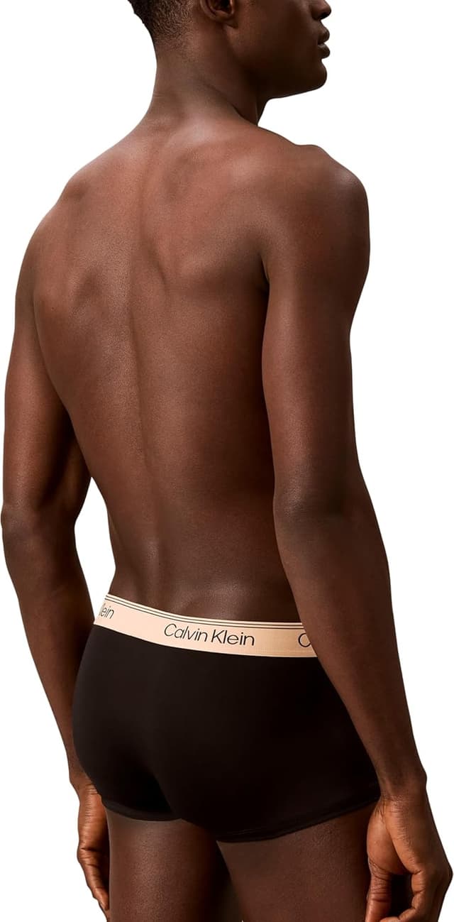 Detalle de Lot de 3 boxers Calvin Klein à taille basse pour homme