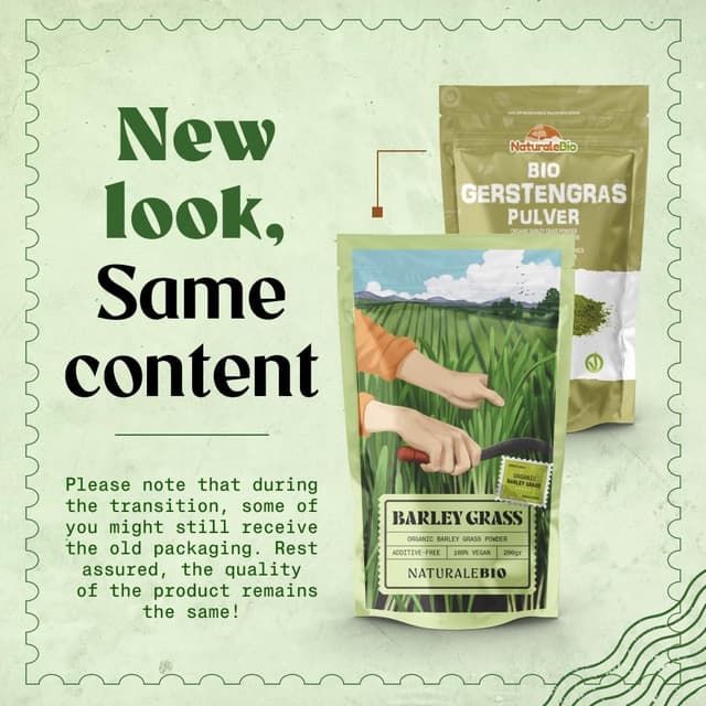 Thumbnail 4 de NaturaleBio Barley Grass Powder 1kg