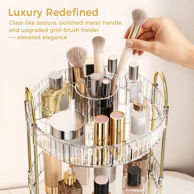 Thumbnail 6 de Oifecsie 360° Rotating Makeup Organizer