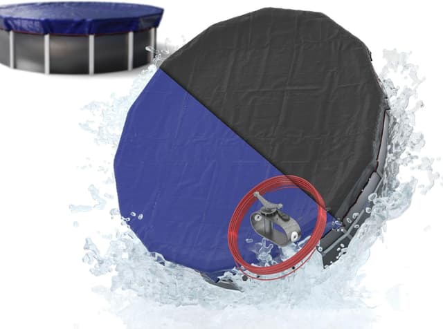 Detalle de Planenfux Copertura piscina rotonda 488 cm PE