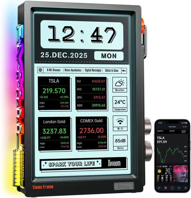 Imagen de Divoom TimesFrame 10.1" digital picture frame en OfertitasTOP