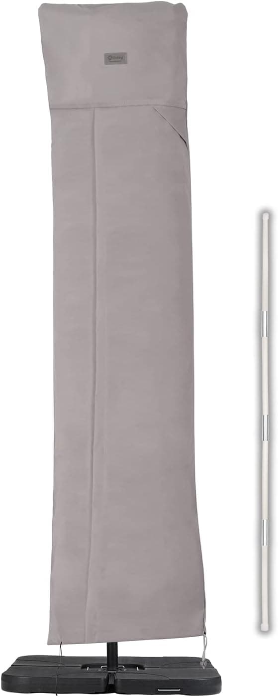 Detalle de Sekey Copertura per ombrellone grigio chiaro