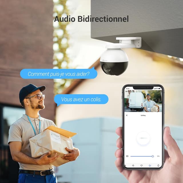 Thumbnail 5 de EZVIZ C8W Pro 5MP caméra extérieure
