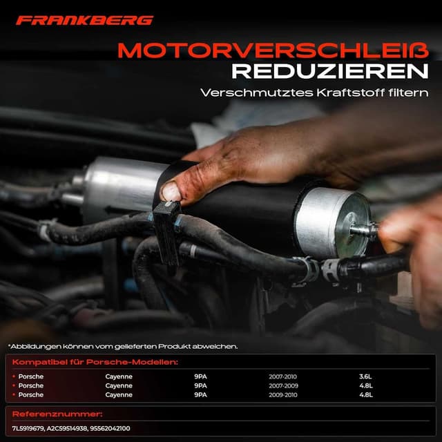 Thumbnail 2 de Filtre à carburant compatible Cayenne 955 V6 3,6L 2007‑2010