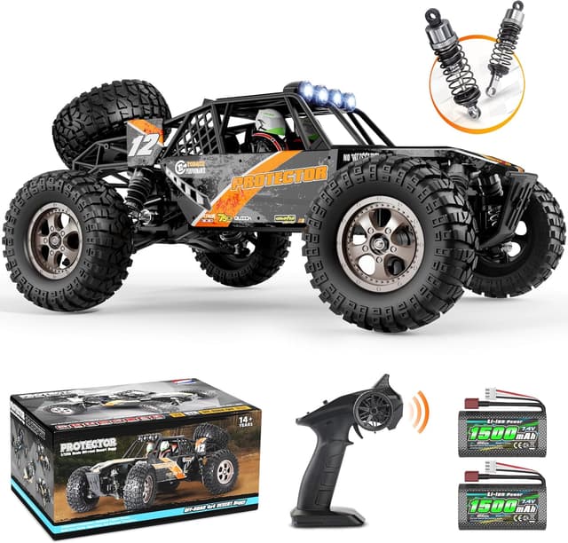 Imagen de HAIBOXING RC 1:12 4x4 Truck 23.6 mph en OfertitasTOP
