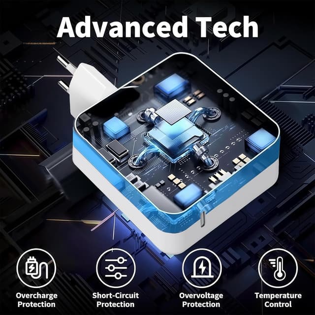 Thumbnail 3 de AILKIN Caricatore USB C 96W per MacBook Pro