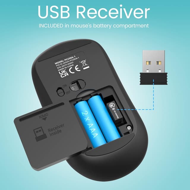 Thumbnail 4 de Lovaky Wireless Keyboard Mouse Combo 🖱