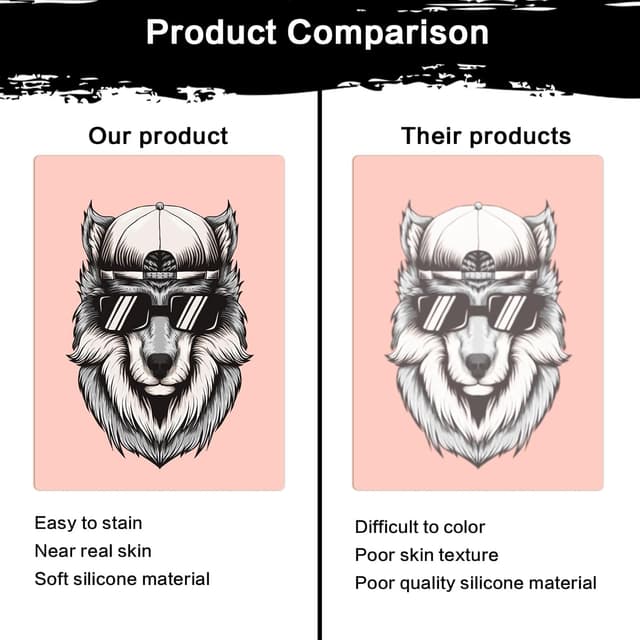 Thumbnail 2 de PIXESTT Piel Sintética para Tatuaje 15 Piezas