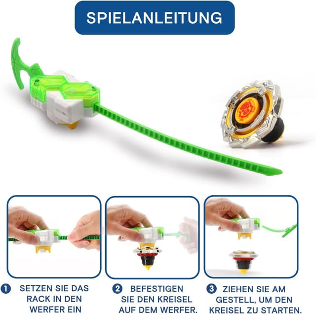 Thumbnail 2 de Infinity Nado Peonza Serie Split Peonza de Batalla