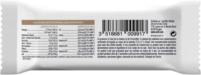 Detalle de EAFIT La Bar Bar Fit Chocolat 28 g