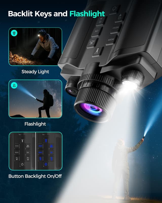 Thumbnail 5 de HEXEUM Night Vision Goggles 10000mAh