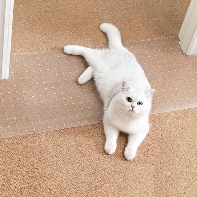 Detalle de Uross Carpet Protector Cat scratch mat 3pcs 🐾