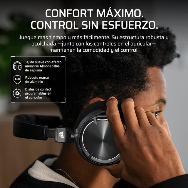 Thumbnail 7 de Corsair Virtuoso MAX Wireless Auriculares Gaming Bluetooth